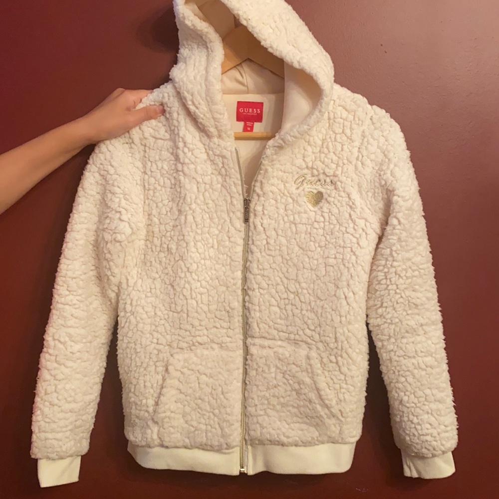 Guess hooded jacket with T-shirt